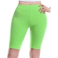 thumbnail image 1 of Made by Olivia Women's Basic Solid Active Yoga Biker Shorts, 1 of 5