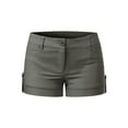 thumbnail image 1 of Made by Olivia Women's Body Enhancing Comfort Modern City Cuffed Short with Pockets, 1 of 5