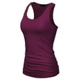 thumbnail image 1 of Made by Olivia Women's Casual Basic Sleeveless Racerback Tank Top, 1 of 5