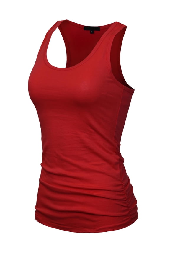 Women's Casual Basic Sleeveless Racerback Tank Top