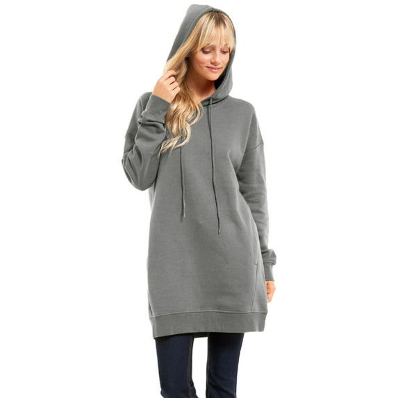 Made by Olivia Women's Casual Oversized Fleece Hoodie Sweatshirts Loose Pullover Tunic Fall Outfits S~3X