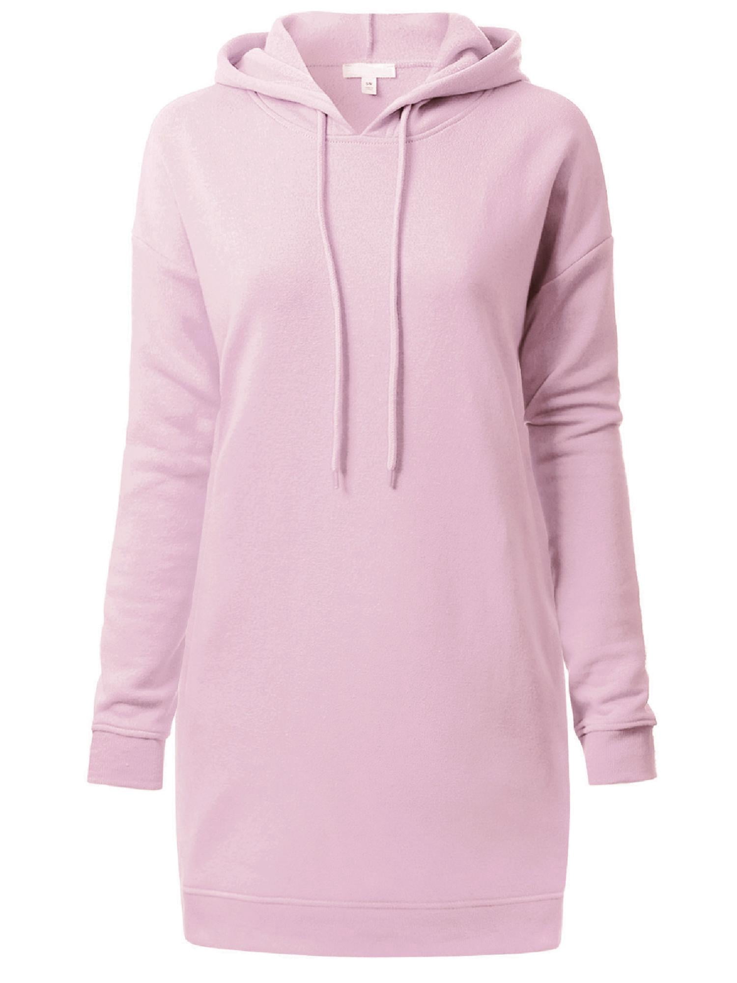 Made by Olivia Women's Casual Oversized Fleece Hoodie Sweatshirts Loose ...