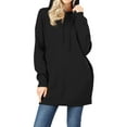 thumbnail image 1 of Made by Olivia Women's Casual Oversized Long Sleeve Fleece Hoodie Sweatshirts Loose Pullover Tunic (S~3X), 1 of 5