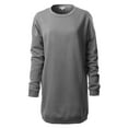 thumbnail image 1 of Made by Olivia Women's Casual Oversized Loose Fit Crew Neck Long Sleeves Fleece Pullover Sweatshirts Tunic S~3X, 1 of 5