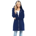 thumbnail image 1 of Made by Olivia Women's Casual Oversized Loose Fit Zip Up Pullover Hoodie Tunic Sweatshirt Jacket Fall Outfits (S-3X), 1 of 7