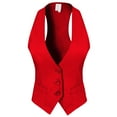 thumbnail image 1 of Made by Olivia Women's Dressy Casual Versatile Racerback Vest Tuxedo Suit Waistcoat, 1 of 6