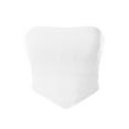 thumbnail image 1 of Made by Olivia Women's Eyelet Crochet Tube Crop Top Bohemian Bandana Tube Top, 1 of 5
