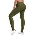 thumbnail image 1 of Made by Olivia Women's High Waist Textured Butt Lifting Slimming Workout Leggings Tights, 1 of 3
