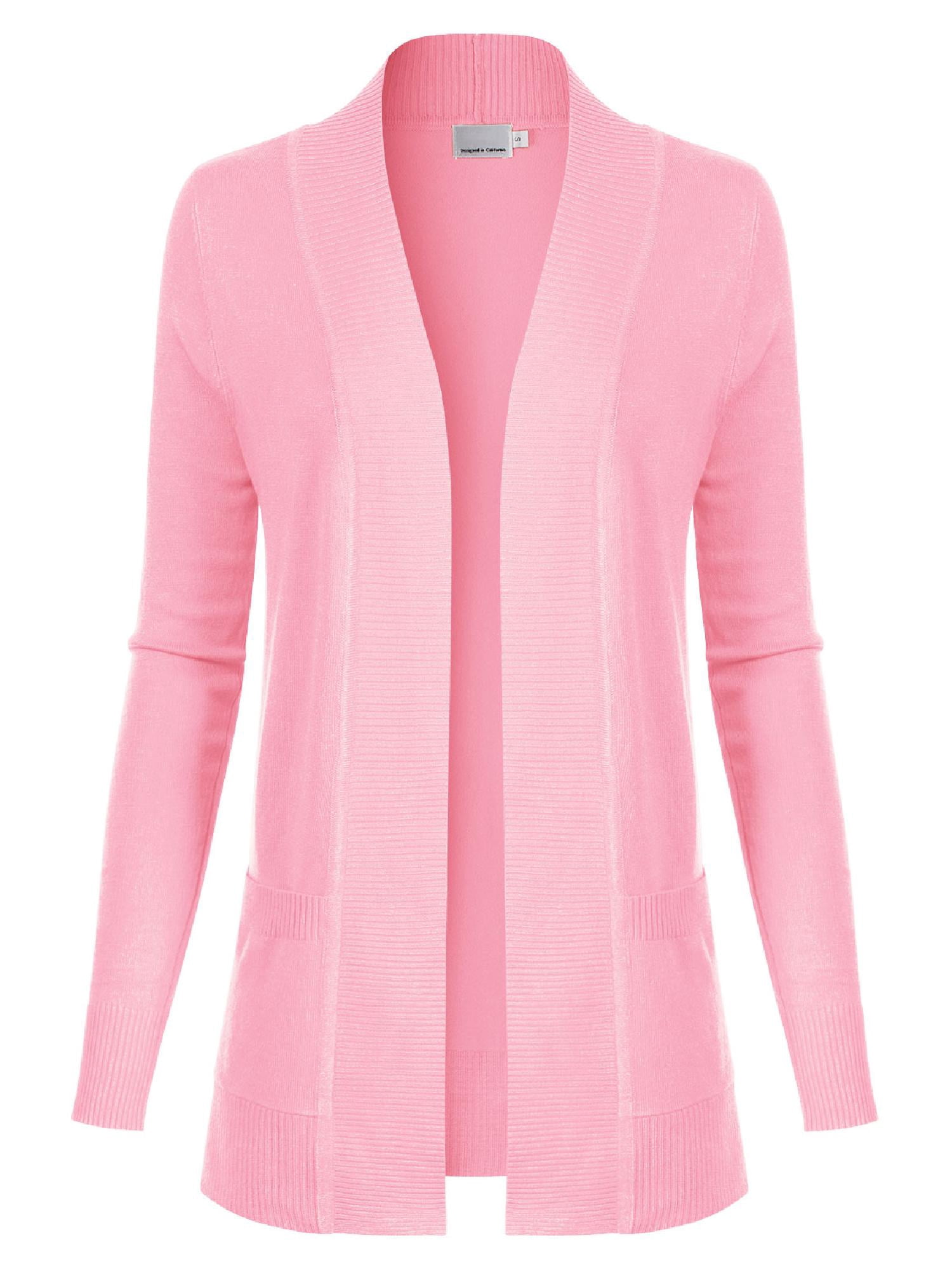 White Wavy Trim Open Knit Long Sleeve Cardigan main image 0