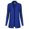 thumbnail image 1 of Made by Olivia Women's Open Front Long Sleeve Classic Knit Cardigan, 1 of 7