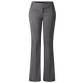 thumbnail image 1 of Made by Olivia Women's Relaxed Boot-Cut Office Pants Trousers Slacks, 1 of 6