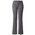thumbnail image 1 of Made by Olivia Women's Relaxed Boot-Cut Office Pants Trousers Slacks, 1 of 6