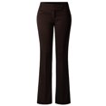 thumbnail image 1 of Made by Olivia Women's Relaxed Boot-Cut Office Pants Trousers Slacks, 1 of 6