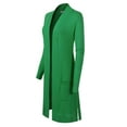 thumbnail image 1 of Made by Olivia Women's Solid Soft Stretch Long-Line Long Sleeve Cardigan [S-XL], 1 of 5
