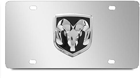 Automotive Gold PLJEEGES Laser Etched Stainless Steel Jeep Grille Logo License Plate