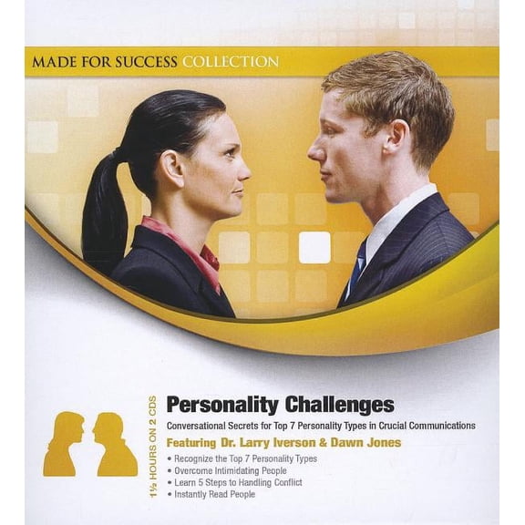 Pre-Owned Made for Success Collection: Personality Challenges: Conversational Secrets for Top 7 Personality Types in Crucial Communications (Audiobook)