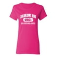 thumbnail image 1 of Made in 1961 All Original Parts Sarcastic Novelty Gift Idea Adult Humor Funny Women's Casual Tees, 1 of 3
