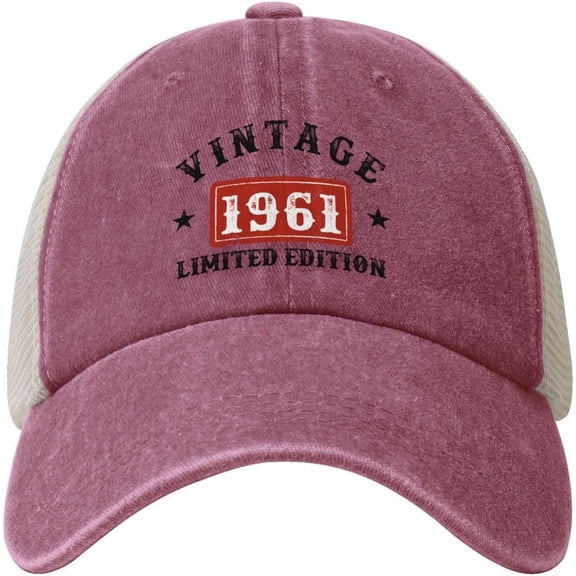 Made in 1961 Classic Hat Mesh Hat Trucker Cap