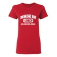thumbnail image 1 of Made in 1963 All Original Parts Sarcastic Novelty Gift Idea Adult Humor Funny Women's Casual Tees, 1 of 3