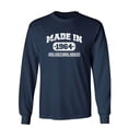 thumbnail image 1 of Made in 1964 All Original Parts Sarcastic Novelty Gift Idea Adult Humor Funny Men's Long Sleeve Shirts, 1 of 3