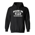thumbnail image 1 of Made in 1972 All Orginal Parts Sarcastic Novelty Gift Idea Adult Humor Funny Men's Hoodies, 1 of 3