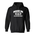 thumbnail image 1 of Made in 1976 All Original Parts Sarcastic Novelty Gift Idea Adult Humor Funny Men's Hoodies, 1 of 3