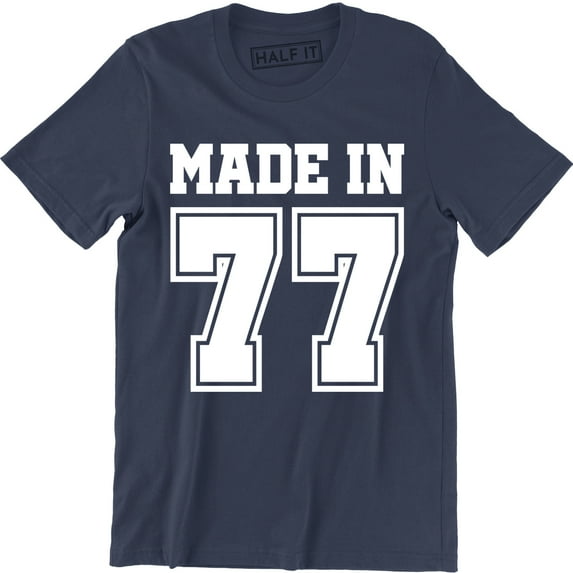 Made in 1977 Vintage . Born 1977 40th Year Birthday Age Year Men's T-Shirt