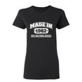 thumbnail image 1 of Made in 1982 All Original Parts Sarcastic Novelty Gift Idea Adult Humor Funny Women's Casual Tees, 1 of 3