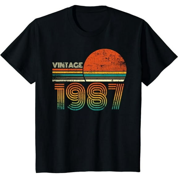 Made in 1987 34th Birthday Gifts 34 Quarantine Birthday Gift T-Shirt