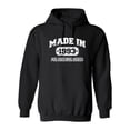 thumbnail image 1 of Made in 1993 All Original Parts Sarcastic Novelty Gift Idea Adult Humor Funny Men's Hoodies, 1 of 3