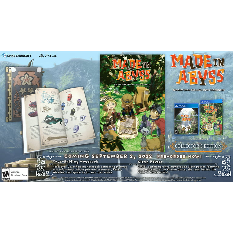 Made in Abyss: Binary Star Falling into Darkness Collector's Edition,  PlayStation 4, Spike Chunsoft, 811800030384 
