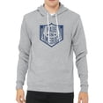 thumbnail image 1 of Made in America Unisex Hoodie Patriotic Sweatshirts, Graphic hoodies - Heather Grey MH200HOODPATRIOT S11 L, 1 of 3