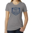 thumbnail image 1 of Made in America Women's Graphic T-shirt, Patriotic Shirts - Heather Grey MH200WPATRIOT S11 XL, 1 of 3