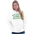 thumbnail image 1 of Made in Ireland Irish Pride St Pattys Hoodie Sweatshirt Women Men Brisco Brands S, 1 of 6