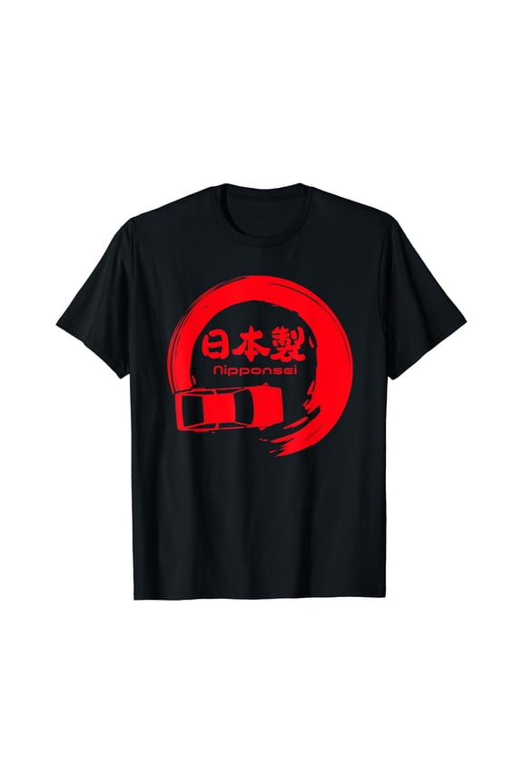 Made in Japan Mens JDM Drifting Tshirt Racing fan gift shirt
