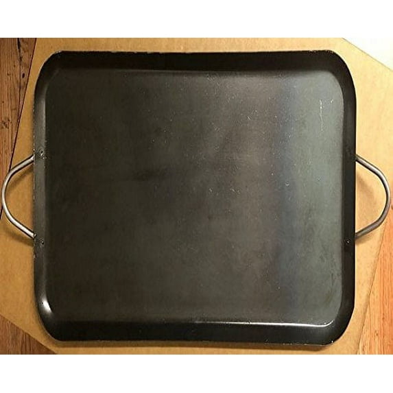 Made in Mexico Authentic Grerona Mexican Comal Griddle Acero Carbono Square Cuadrado Carbon Steel W/Hanger 8x8