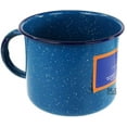 thumbnail image 1 of Made in Mexico Enamel Mug 1.23 Ltr Steel Blue Pocillo Peltre Azul Camping Coffee Cup Traditional, 1 of 1