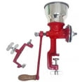thumbnail image 1 of Made in Mexico Mexican Cast Aluminum Hand Crank Manual Corn Grinder For Wheat Grains coffee Nut Mill Tall Metal Hopper Red, 1 of 3