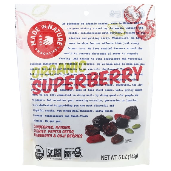 Made in Nature Fruit Fusion Superberry, 5 oz
