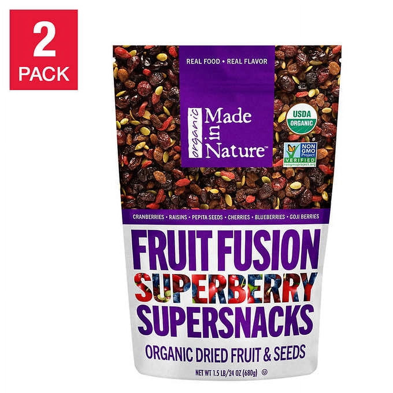 Made in Nature Organic Berry Fusion 24 oz, 2-pack