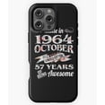 thumbnail image 1 of Made in October 1964 57th Birthday M3282 Phone Case for iPhone 17 16 15 14 13 12 11 Pro Max, 1 of 2