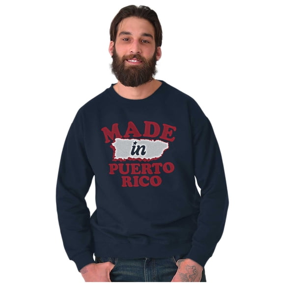 Made in Puerto Rico Island Pride Unisex Plus Fleece Graphic Sweatshirt Brisco Brands 3X