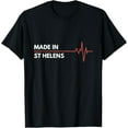 thumbnail image 1 of Made in St Helens England Place Of Birth Hometown T-Shirt, 1 of 4