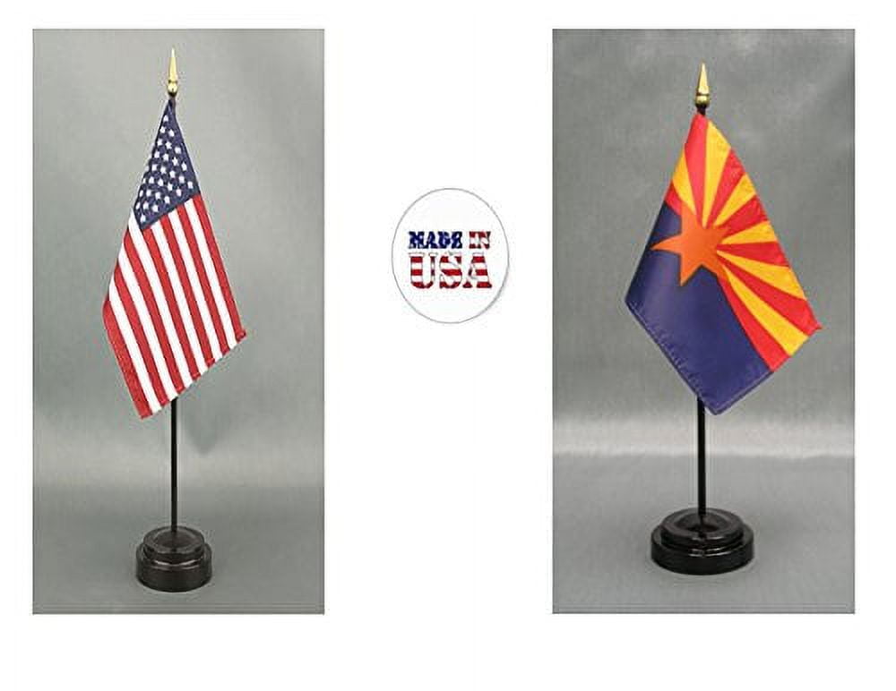 Made in The USA. 1 American and 1 Arizona 4