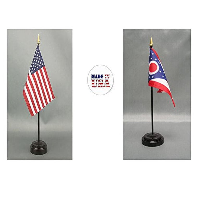 GIFTEXPRESS Set of 12, Proudly Made in U.S.A. Small American Flags 4x6 Inch/Small GIFTEXPRESS Set of 12, Proudly Made in U.S.A. Small American Flags 4x6 Inch/Small