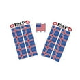 thumbnail image 1 of Made in The USA! 2 Packs of Flag-It Iceland Flag Stickers, 100 Icelandic Sticker Decals, 1 of 1