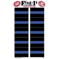 thumbnail image 1 of Thin Blue Line Flag Stickers, 100 Flag It Brand Decals, American Made, 1 of 1