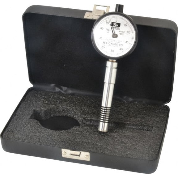 Made in USA 0 to 100 Durometer Portable Dial Hardness Tester