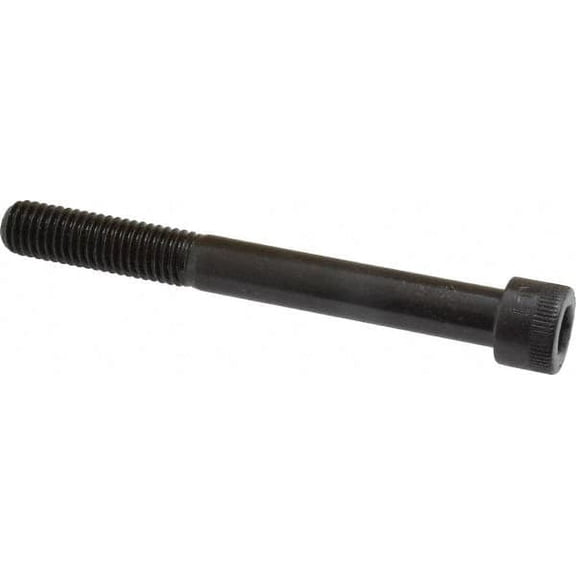 Made in USA 1/2-13 UNC Hex Socket Cap Screw Alloy Steel, Black Oxide, Partially Threaded, 4-1/2" Length Under Head
