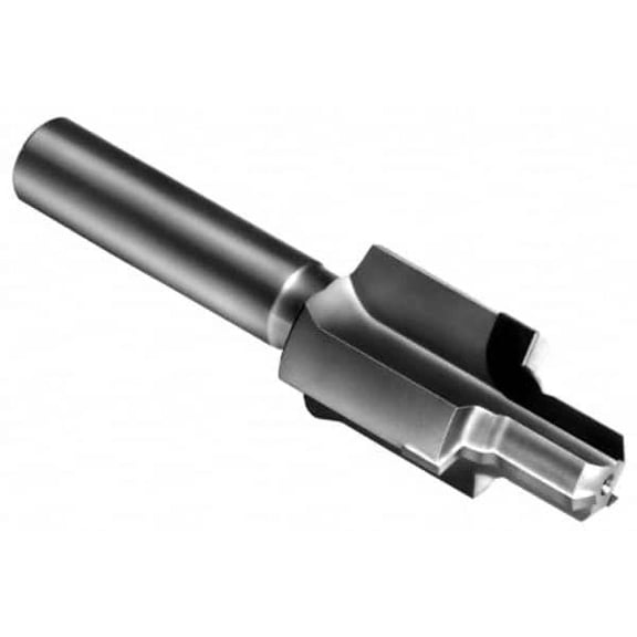 Made in USA 1/2-20" Port, 0.926" Spotface Diam, 5/16" Tube Outside Diam, Reamer Pilot, Straight Shank, Carbide Tipped Porting Tool